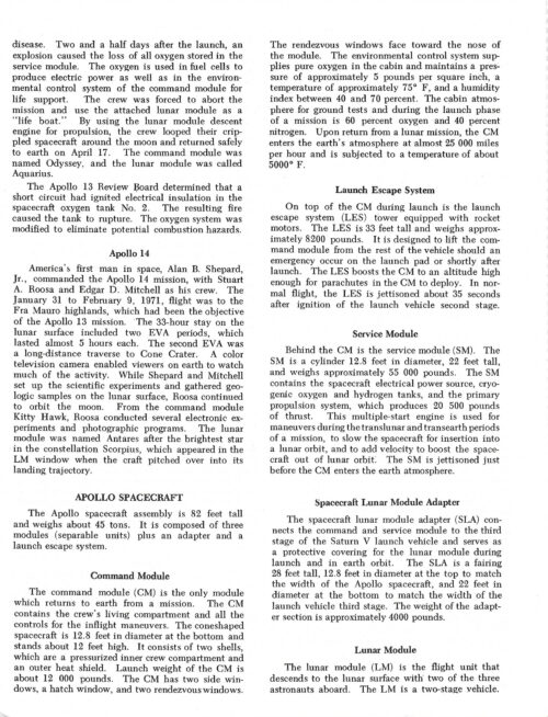 Apollo 11 Buzz Aldrin Signed NASA Facts - Image 6