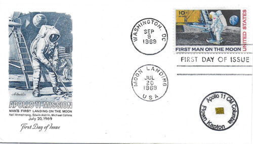 APOLLO 11 FLOWN KAPTON FOIL COVER #46/104