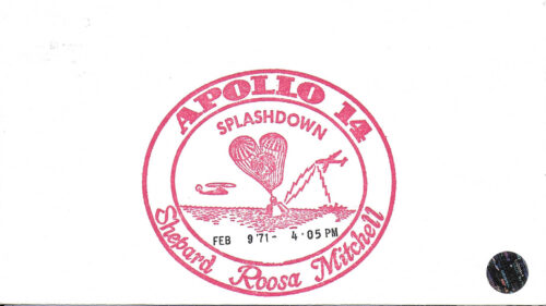 Apollo 14 Moonwalker Edgar Mitchell Signed Launch Day Cover - Image 2