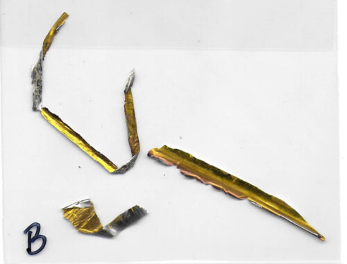 Apollo 13 Flown Kapton Foil 3 Larger Pieces #B