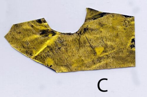 Apollo 11 Flown Kapton Foil Large Piece 3.25 x 1.75 Inches RS1-C - Image 5