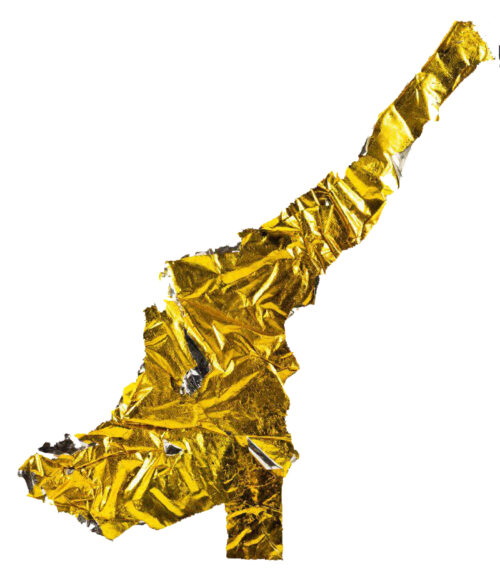 Apollo 13 Flown Kapton Foil Large Piece 1.5 x .5 Inches #GA2-D - Image 3