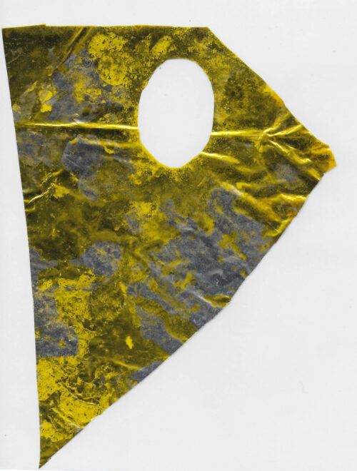 Apollo 9 LM Flown Kapton Foil Huge Piece 5.75 x 4.5 Inches #A09-FLOWNFOIL-HA-B - Image 4