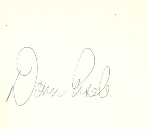Apollo 7 Donn Eisele Signed White Card
