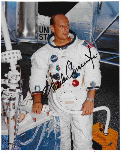 Apollo 12 Moonwalker Charles Conrad Signed NASA WSS Photograph