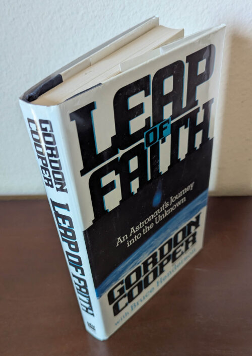 Mercury Astronaut Gordon Cooper Signed Book Leap of Faith - Image 3