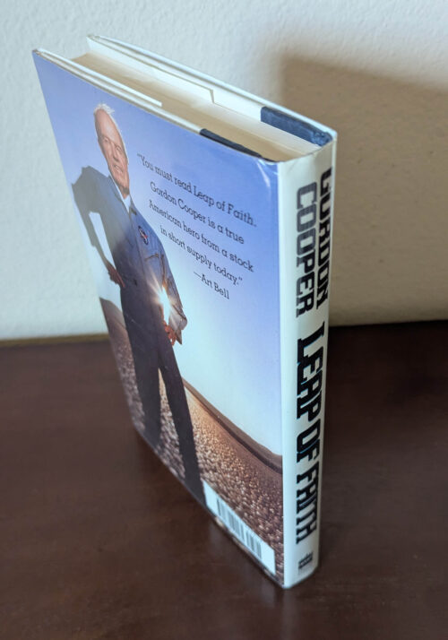 Mercury Astronaut Gordon Cooper Signed Book Leap of Faith - Image 2
