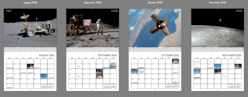 APOLLOSPACE Wall Calendar 2026 - Image 4