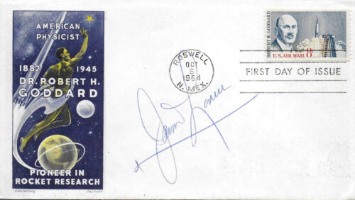 Apollo 8 James Lovell Signed Goddard First Day Cover
