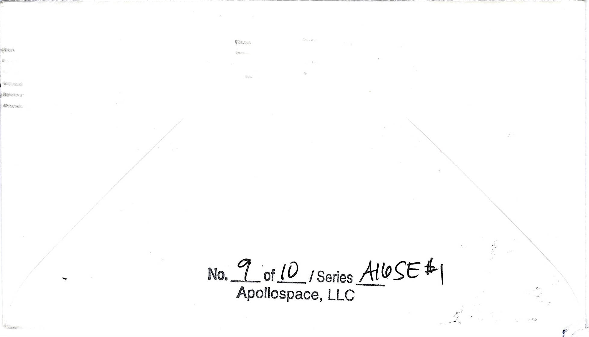 Apollo 16 Ken Mattingly Signed Flown Kapton Foil Cover SE1 #9/10 - Image 2